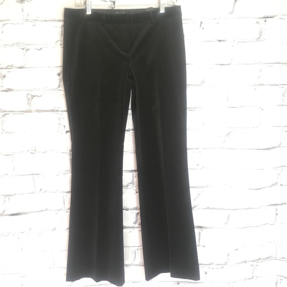 NWT The Limited Black Velvet trouser - Drew Fit - Picture 1 of 4